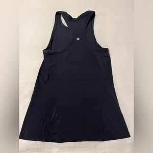 Black Lululemon Cool Short Racerback Tank Top (Nulu)